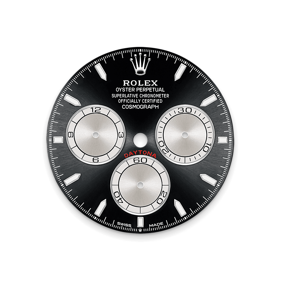 Rolex Bright black and steel dial - Washington Watches